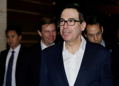Mnuchin hopes for 'productive' trade meetings in China