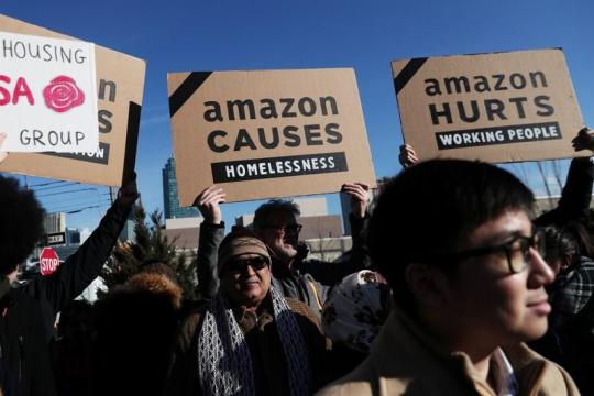 As Amazon drops New York City project, progressives claim a major coup