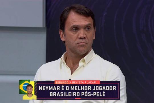 Neymar melhor que Zico? Petkovic fica indignado e se irrita com comentário de colega no SporTV