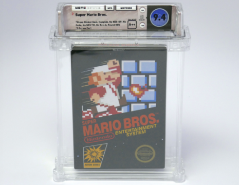 A ridiculously rare copy of Super Mario for NES just sold for over $100,000