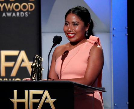 'Roma' actress says she is proud of her roots after fellow actor uses racial slur