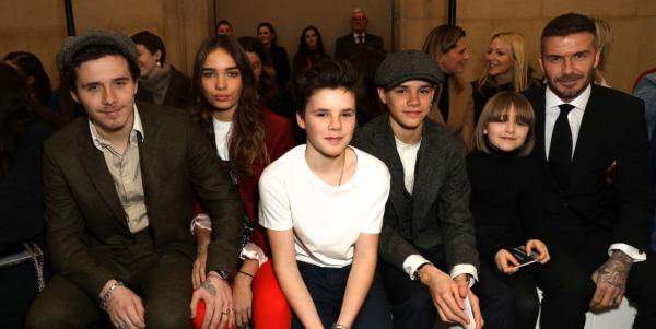 Victoria Beckham's Entire Family Showed Up to Support Her at London Fashion Week