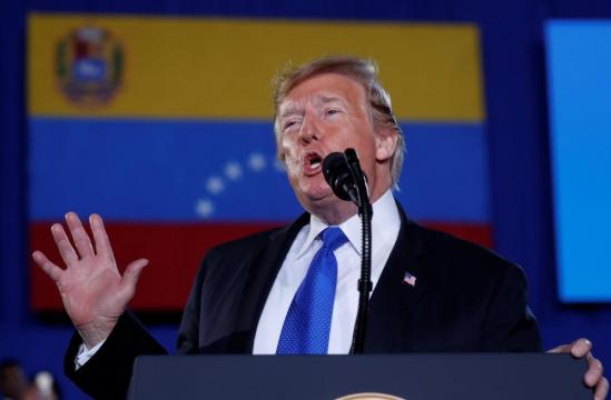 Trump urges Venezuelan military to abandon Maduro or 'lose everything'