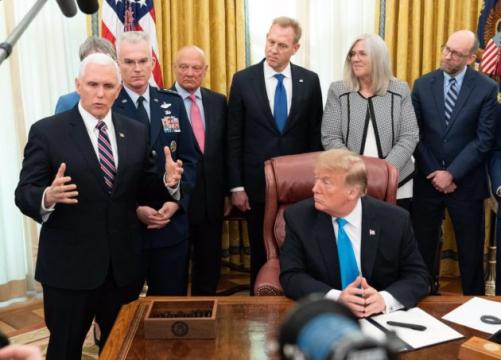 President Trump signs directive to create new Space Force under the Air Force’s wing