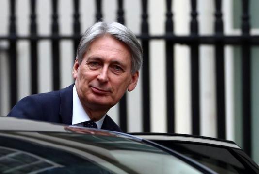 UK's Hammond says EU won't consider alternatives to backstop for now