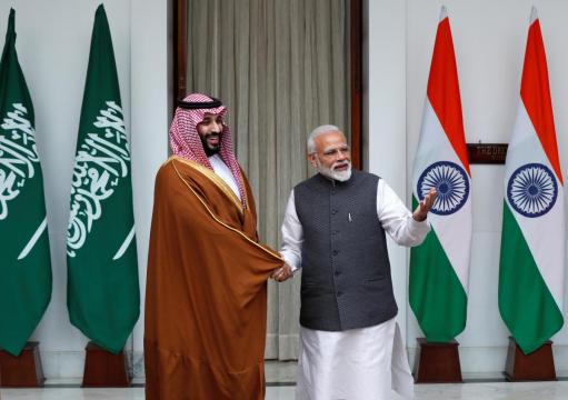 Saudi prince foresees 'good things' with India on visit overshadowed by Kashmir