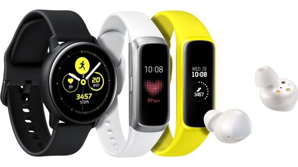 Samsung Galaxy Watch Active, Galaxy Fit Wearables Announced