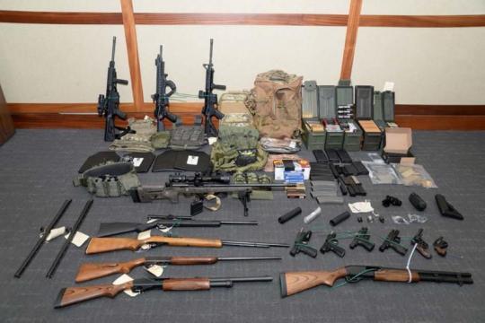 U.S. Coast Guard officer who planned mass attack arrested -prosecutors