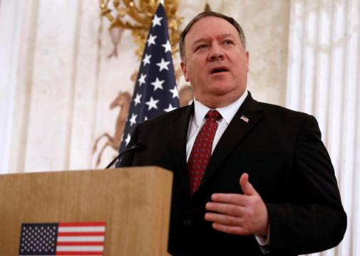 Woman who joined Islamic State cannot return to U.S., Pompeo says