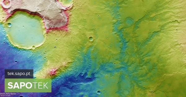 Novas imagens de Marte mostram vales de rios secos