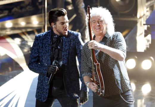 Rock band Queen plus Adam Lambert open first hostless Oscars in 30 years