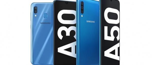 Samsung Galaxy A50 and Galaxy A30 are official with big screens and batteries