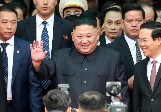 North Korea's Kim arrives in Vietnam for summit; Trump on his way