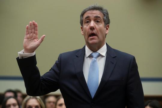 At hearing, Cohen attacks Trump over WikiLeaks, calls him 'racist' and 'conman'