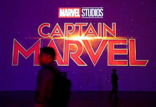 'Captain Marvel' stars roll out female-led action flick in London