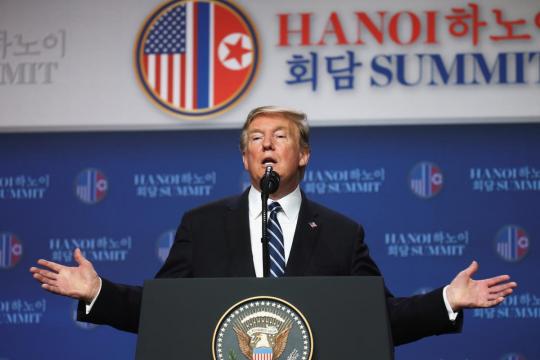 Trump walks away from deal with North Korea's Kim over sanctions demand