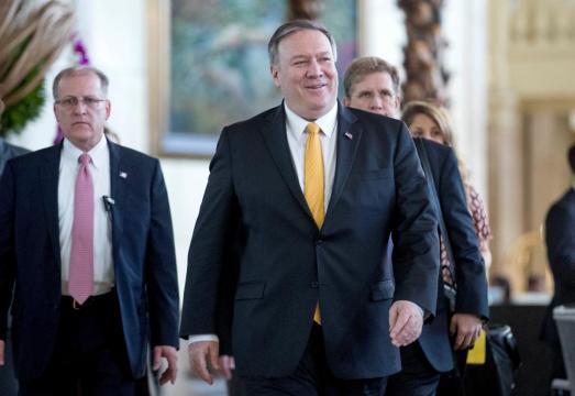 Pompeo says world should have eyes wide open about Chinese tech risks