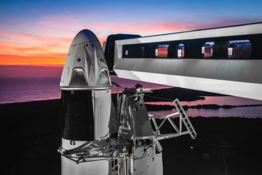 SpaceX’s Crew Dragon makes its first orbital launch tonight