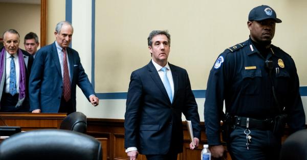 Political Memo: Michael Cohen’s Testimony Opens New Phase of Political Turbulence for Trump