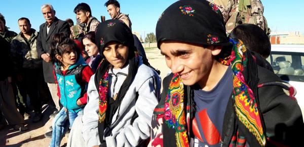 Yazidis freed from Islamic State captivity in Syria, returned to Iraq