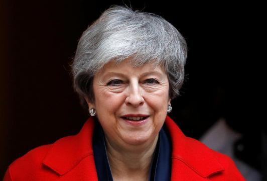 British PM May promises 1.6 billion pound fund for Brexit-backing towns