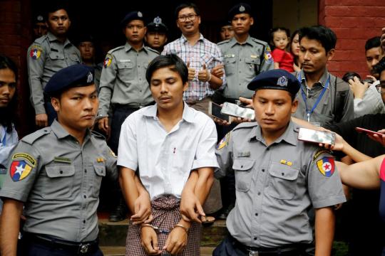 Jailed Reuters journalists appeal to Myanmar's top court as rights group decries 'fear'