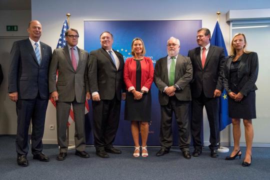 U.S. returns higher diplomatic status to EU's Washington mission