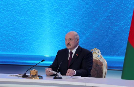 Belarus leader seeks better ties with West despite Russian 'hysterics'