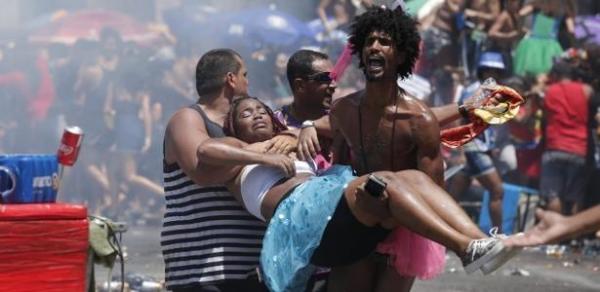 Show da Ludmilla no Rio  | Violência no bloco