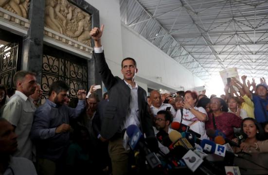 Venezuela's Guaido vows to paralyze public sector to squeeze Maduro