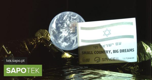 Selfie regista missão israelita à Lua a 37 mil km da Terra
