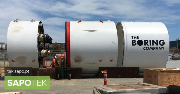 Túnel da The Boring Company considerado para transportar pessoas no CES, em Las Vegas