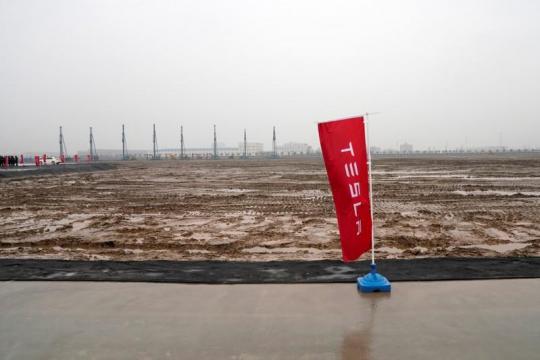 Shanghai Construction Group to build first phase of Tesla's Shanghai plant: media