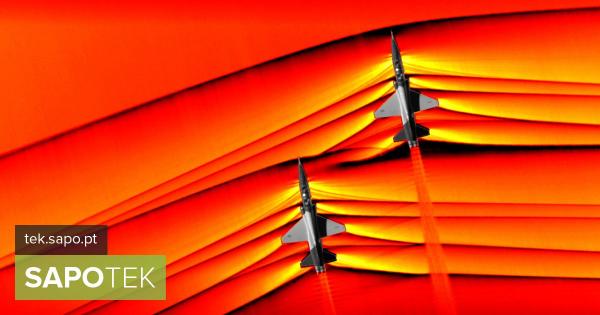 Fotos: NASA capta imagens impressionantes e inéditas de ondas de choque geradas por dois aviões supersónicos