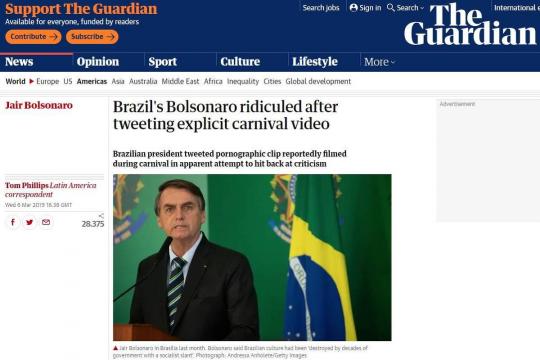 Globo dedicou cinco vezes mais tempo ao tuíte presidencial que a Record