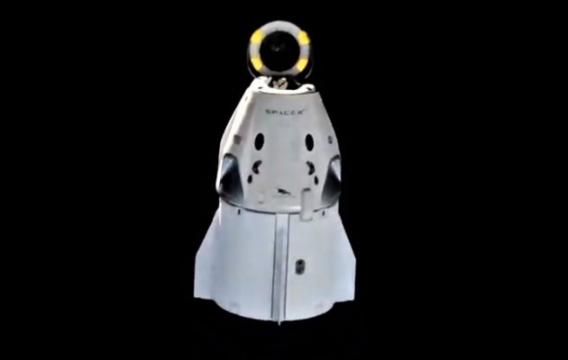 SpaceX Crew Dragon spaceship leaves space station for autonomous trip home