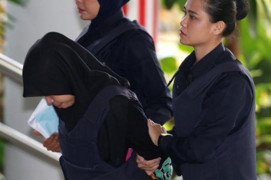 Malaysia drops murder charge against Indonesian woman in Kim Jong Nam case