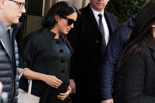The pregnancy of Meghan, Britain's Duchess of Sussex