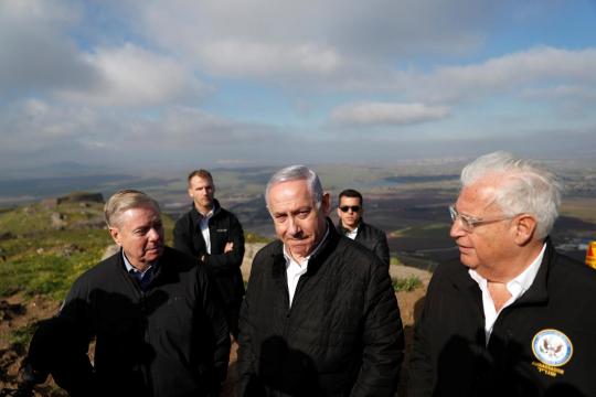Senator Graham says he will lobby Trump to recognize Golan as part of Israel