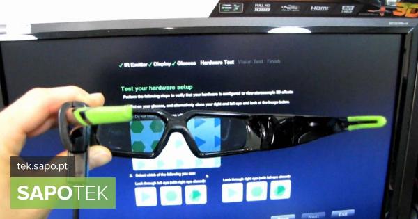 Nvidia vai terminar o suporte a óculos 3D Vision
