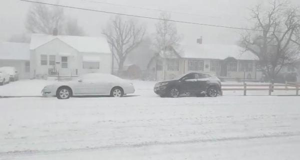 'Bomb Cyclone' brings snow, high winds to U.S. Plains states