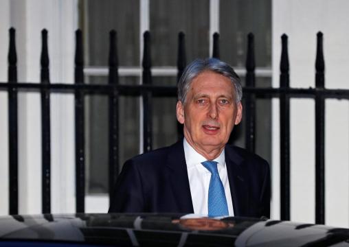 UK's Hammond says possible EU will insist on long Brexit delay