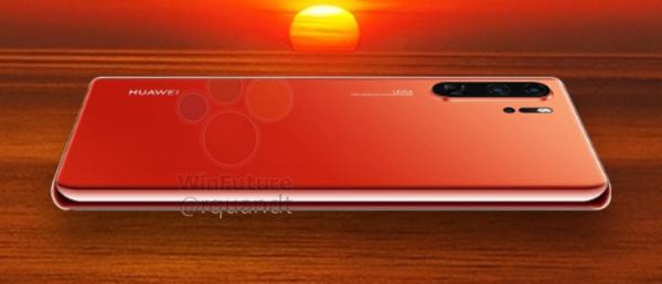 Huawei P30 Pro shows up in Sunrise Red, non-Pro model will have a 3.5mm jack