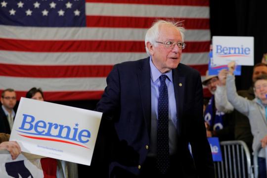 Workers on Sanders' 2020 White House campaign join union