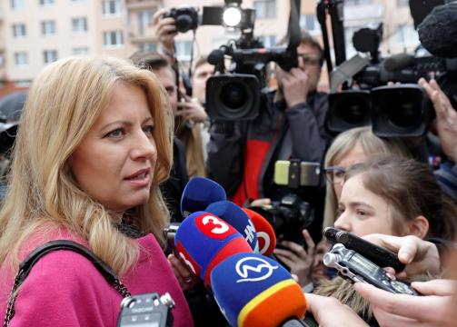 Anti-corruption campaigner set to win Slovakia's presidential vote