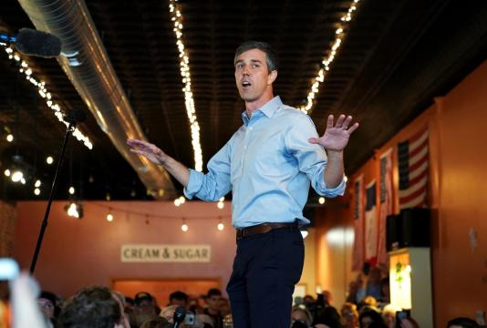 Democrat O'Rourke tops field, raising $6.1 million on day one of presidential campaign