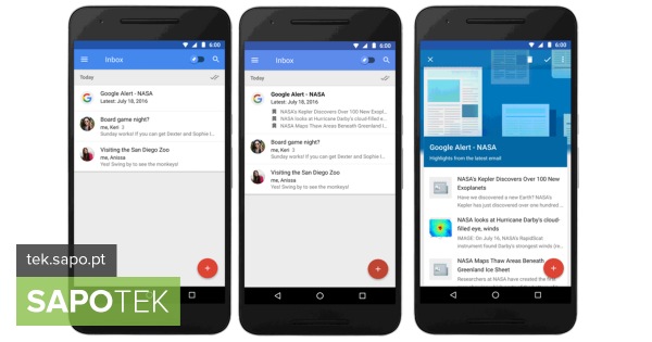 Google vai encerrar a Inbox by Gmail por falta de adesão dos utilizadores