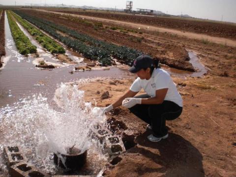 Better water testing, safer produce