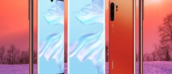 Huawei P30 handled on video