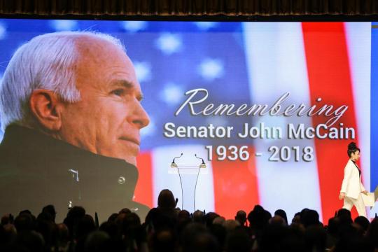 McCain's widow, daughter punch back at Trump's Twitter tirade